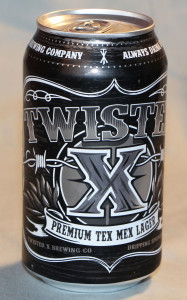 Twisted X Brewing Company's Twisted X premium lager Cinco de Mayo