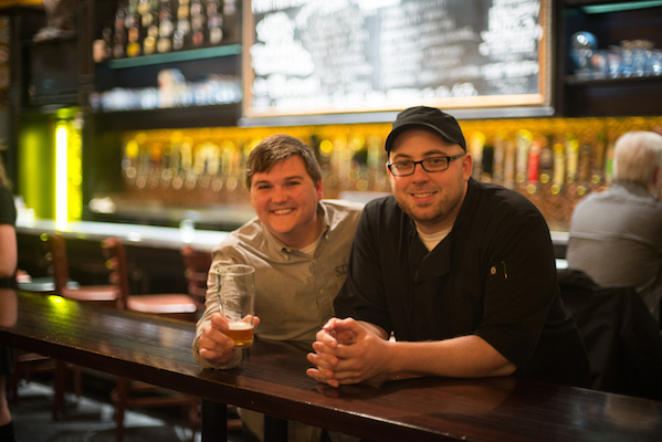 Flying Saucer Kansas City Stone Beer Dinner - Nate Sellergren and Justin Voldan