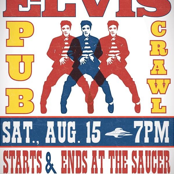 Stumblin Elvis Memphis Flying Saucer Beerknews
