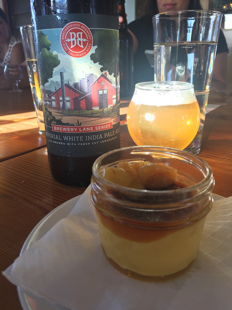 Breckenridge Hootenanny Goat Cheese Creme Brulee Flying Saucer Beerknews Flying Saucer
