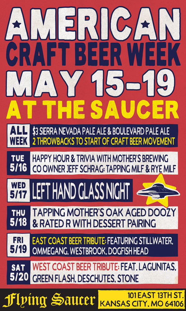 American Craft Beer Week Kansas City Flying Saucer 