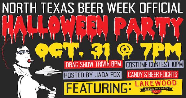 NTX Beer Week Halloween Party Addison Flying Saucer