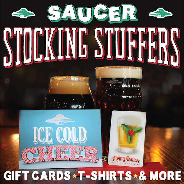 Flying Saucer Gift Cards and Merch