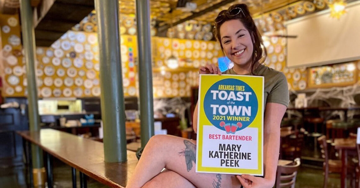 Little Rock's Best Bartender Flying Saucer Beer Bar Mary Katherine Peek