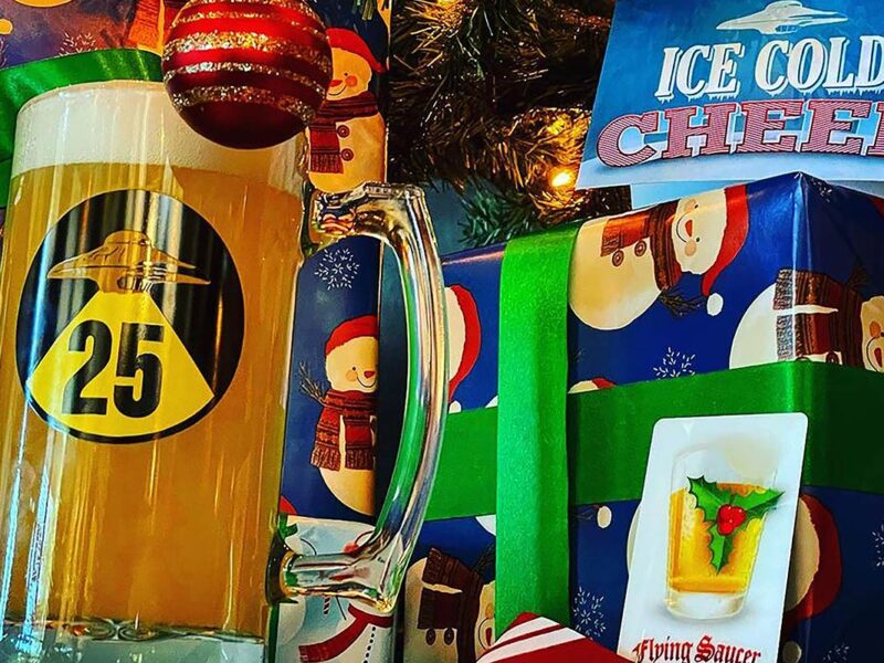 Christmas Gift Guide for Beer Lovers from Flying Saucer